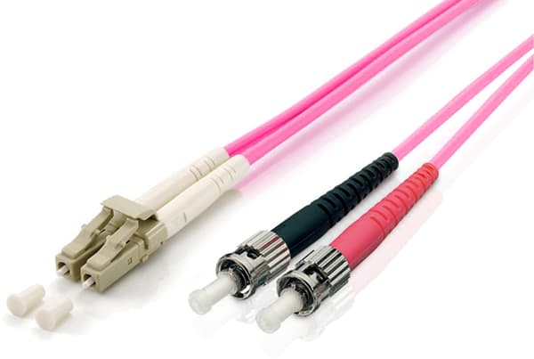 Equip Light air patchkabel LC - ST Multimode Duplex OM4, 5m (255545)