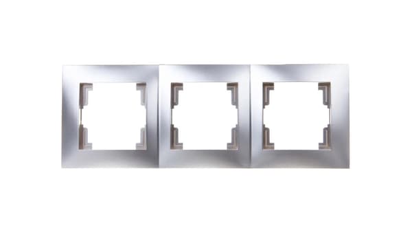 Elektro-Plast Carl ram 3x silver (1773-06)