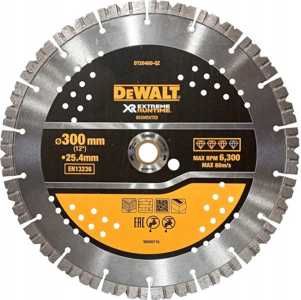 DEWALT DIAM.SEG. 300mm ELITE ZAST SKIVA. ALLMÄN