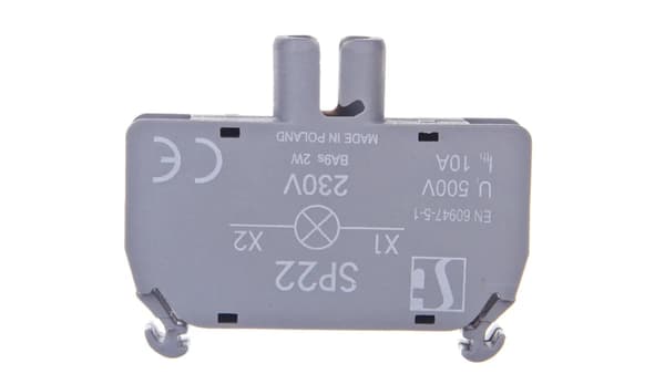 Lampunpidin Ba9s 230V AC ilman lamppua SP22-1435R02