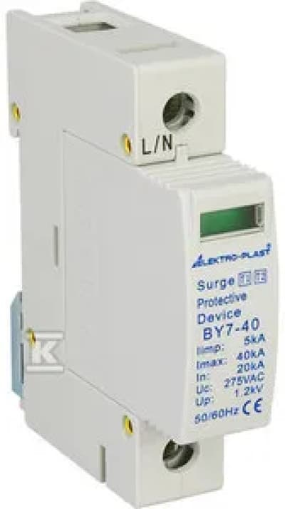 B+C 1P (T1+T2 AC) bage stop BY7-40/1-275 87.780