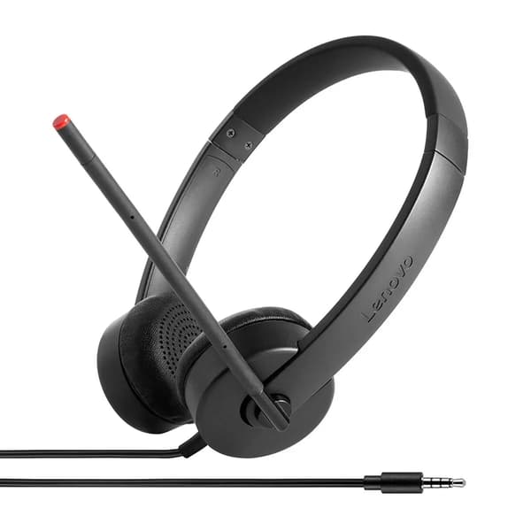 Lenovo Essential Stereo Analog Headset Essential Stereo Musta