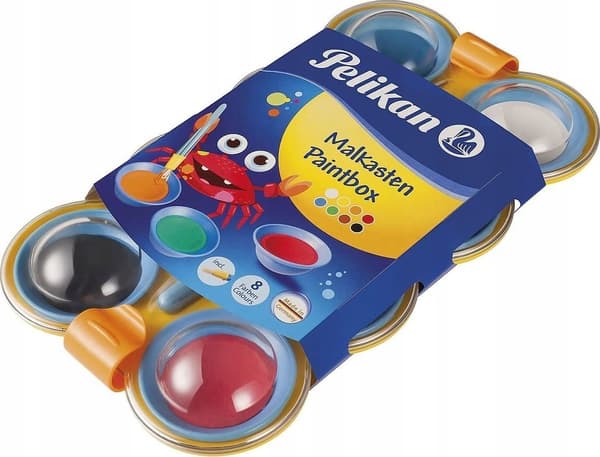 Peli Mini-Friends 8 väriä ja 1 sivellin