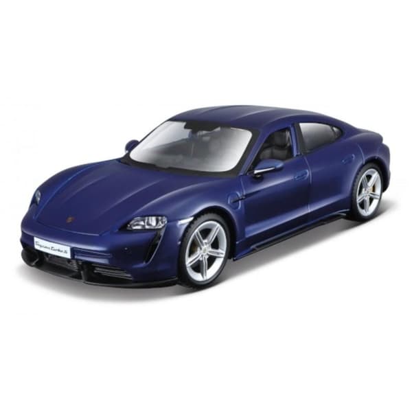Bburago Porsche Taycan Turbo S Sininen 1:24 BBURAGO