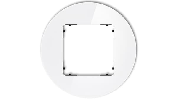 ICON Universalram enkel straddle - glaseffekt (ram: vit botten: svart) 0-12-IRSO-1