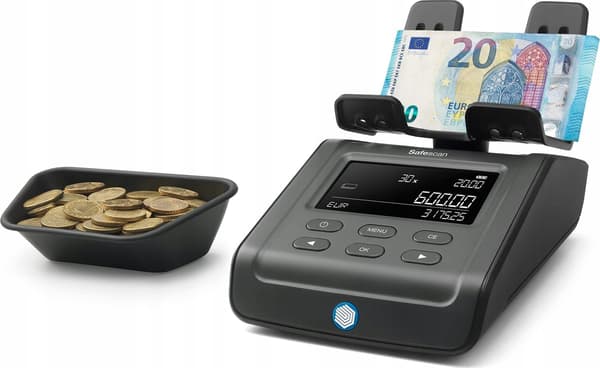 Pengaräknarvåg Safescan 6165 Svart