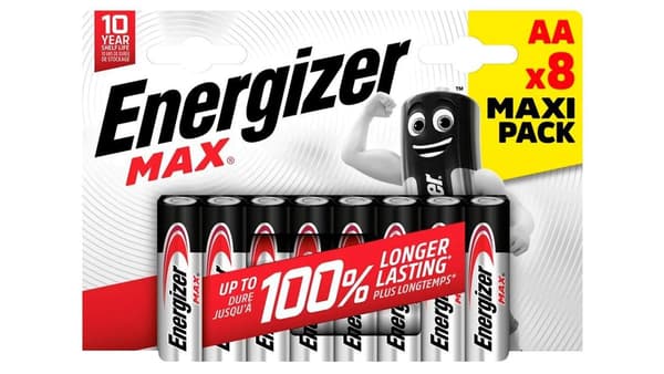 Energizer BATTERI ENERGIZER MAX AA LR6. 8 stk ECO emballage