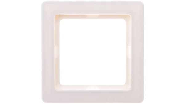 Berker Enkelram Q.1 horisontell/vertikal solig sammet (10116089)