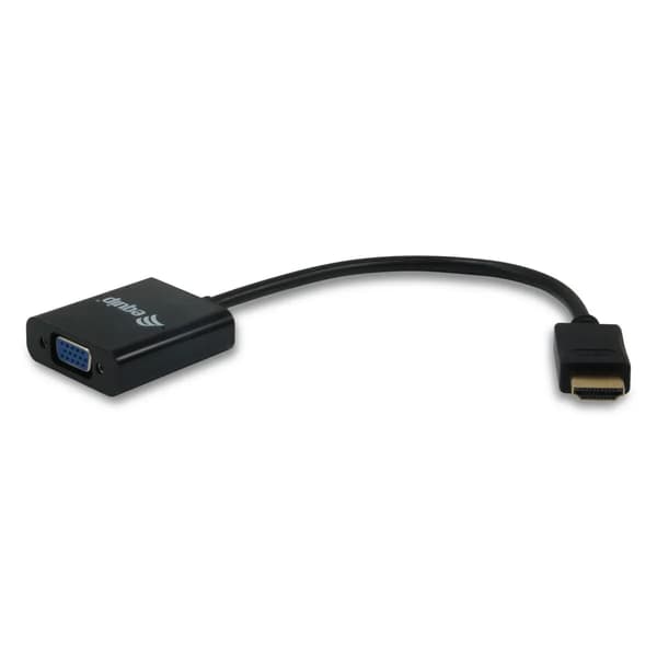 AV-adapter Equip HDMI - D-Sub (VGA) + Jack 3,5 mm sort (11903607)