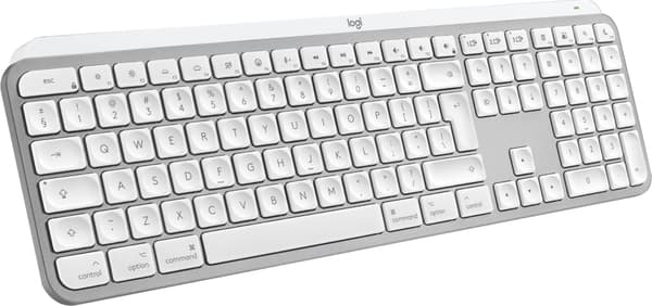 Logitech MX Keys S för Mac Ljusgrå