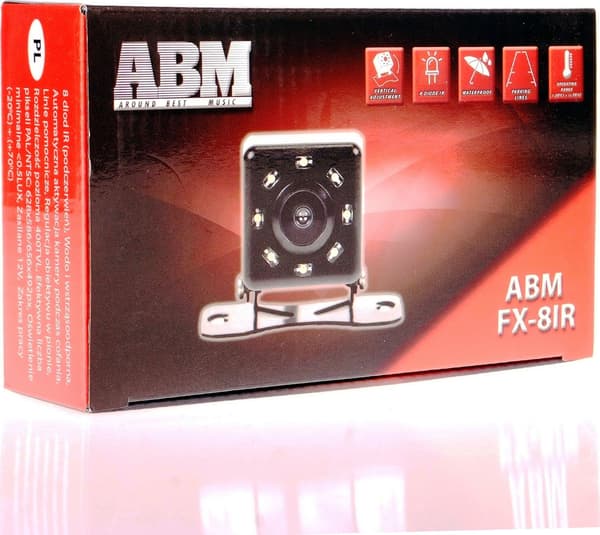 ABM-peruutuskamera FX-8IR