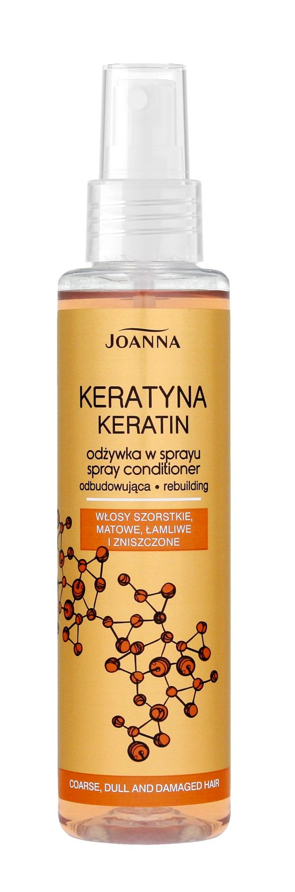 Joanna Keratin Spray til ru og beskadiget hår 150 ml