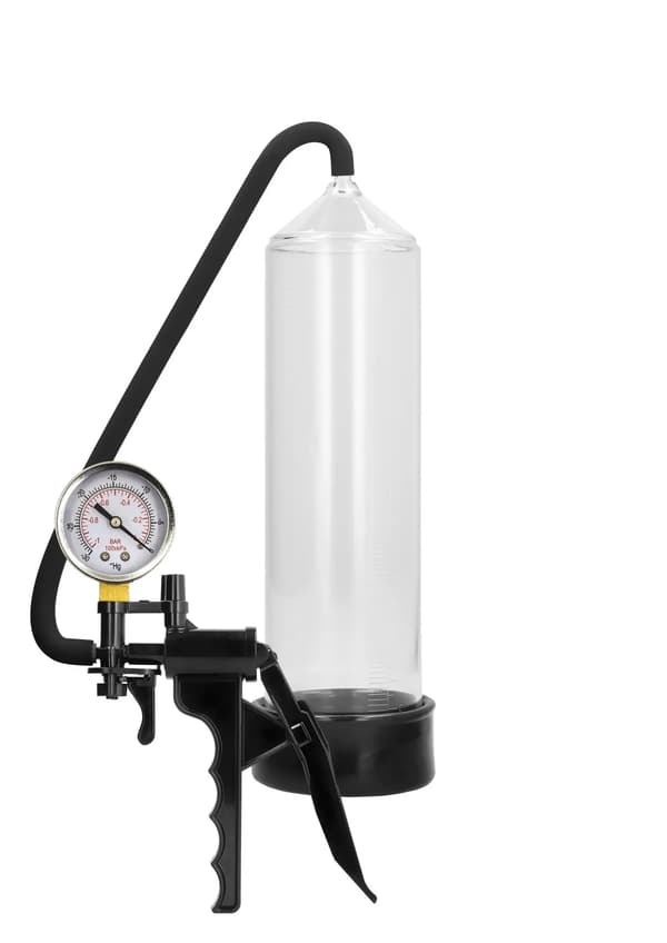 Elite Nybörjarpump med PSI-mätare - Transparent