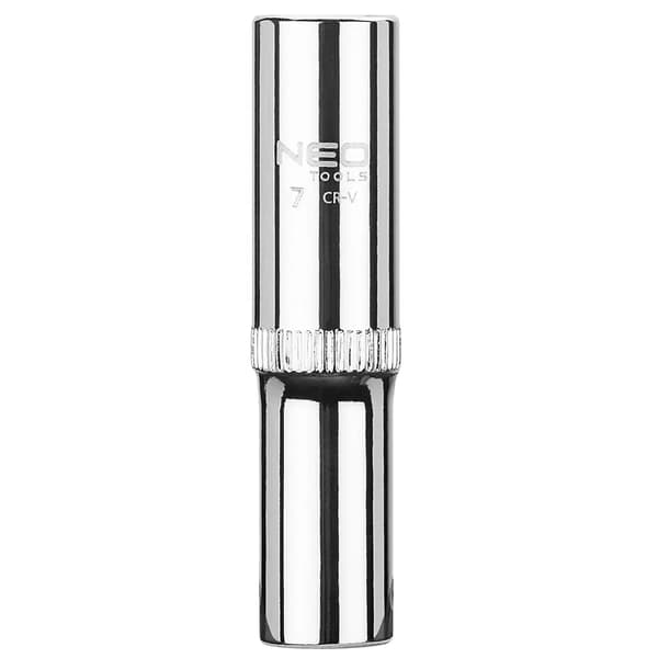 Topex sekskantet topnøgle lang 1/4 tomme 7 mm Superlock 08-240