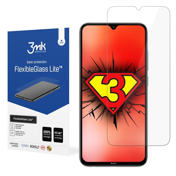 3MK 3MK FlexibleGlass Lite Xiaomi Redmi Note 8 Glas Hybrid Lite