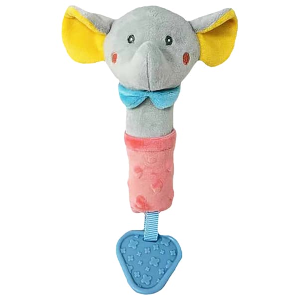 Lelu äänellä norsu harmaa 17cm