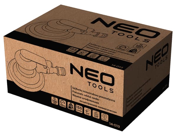Neo Grinder Luft Mimosrode Slipmaskin (150 mm Luft Mimosrode Slipmaskin, Tryckdammutsug)