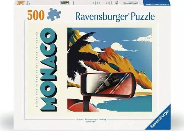 Puslespil 500 Hilsner fra Monaco