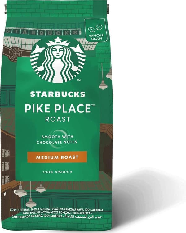 STARBUCKS Mellanrostat Pike Place Kaffebönor 450 g