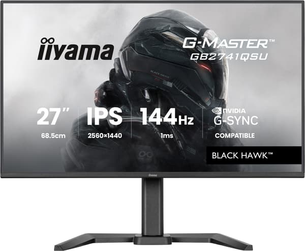 IIYAMA 68.6cm (27\") GB2741QSU-B1 16:9 HDMI+DP+2xUSB IPS