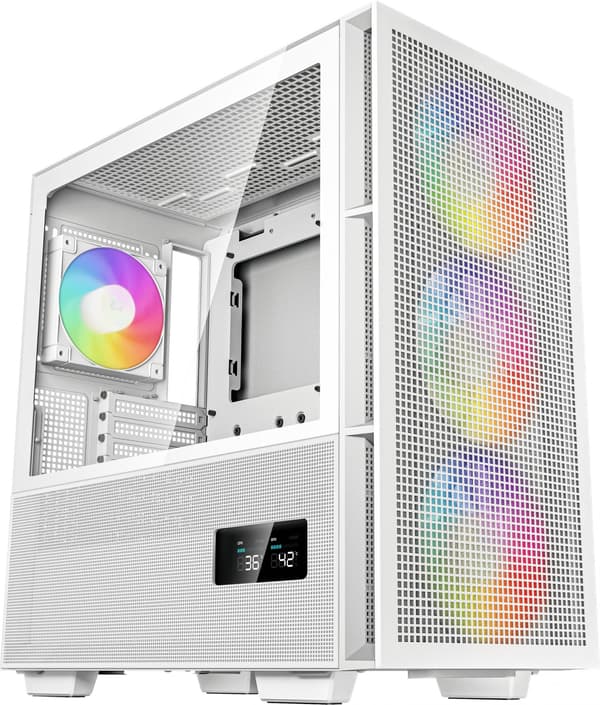 CH560 Digital WH            (vit, Härdat glas)