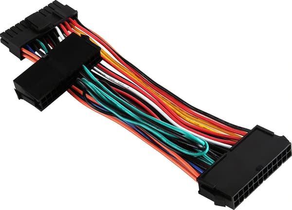 SilverStone SST-PP10 - Dobbelt 24-pin til enkelt 24-pin adapter