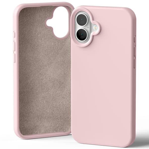 Mercury silikonikuori iPhone 16 Plus (6.7), PINK SAND/POWDER PINK