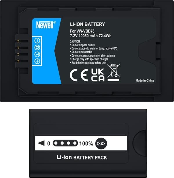 Newell erstatningsbatteri VW-VB78 til Panasonic