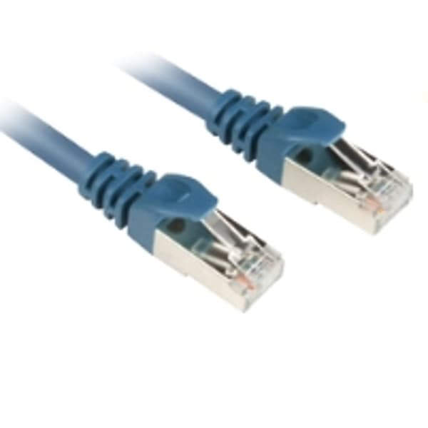 SFTP RJ45 Cat.6 Patchkabel (Blå, 25 cm)