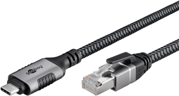 USB-C™ 3.1 til RJ45 70752 Ethernet-kabel /5m/