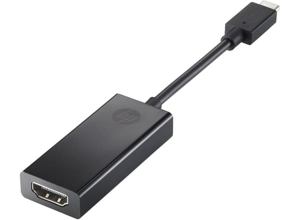 HP USB-C to HDMI Adapter USB grafiikka-adapteri Musta