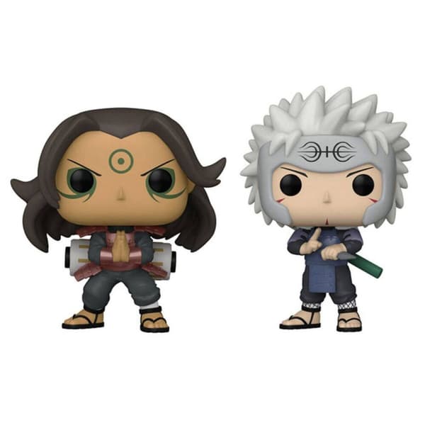 POP-pakkaus 2 figuuria Naruto Shippuden Hashirama & Tobirama Exclusive