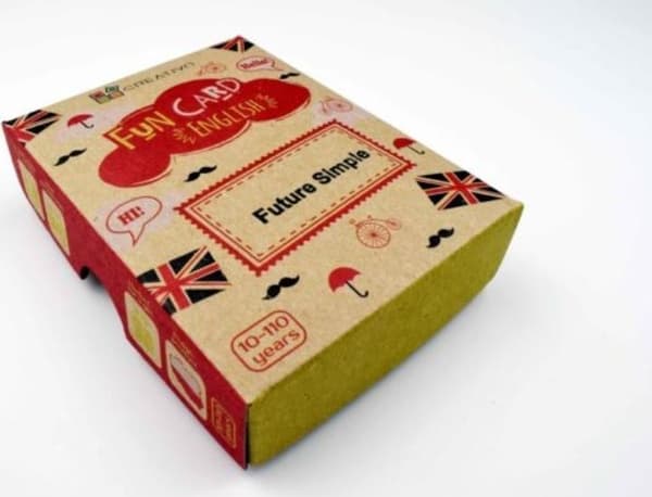 Fun Card English Future Simple CREATIVO