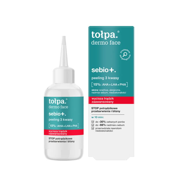 TOLPA Dermo Face sebio+ Kuorinta 3 happoa 50ml