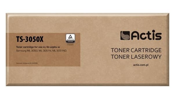 Tonerkassette Actis TS-3050X Sort Erstatning for ML-D3050B (TS-3050X)