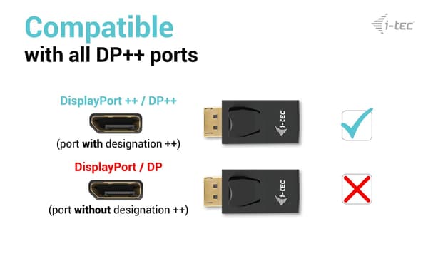 DisplayPort til HDMI-adapter (maks. 4K/30Hz)