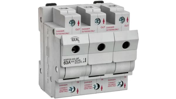 Kanlux IDEAL modulär spridare KSF02-63-3P, skenfäste TH35
