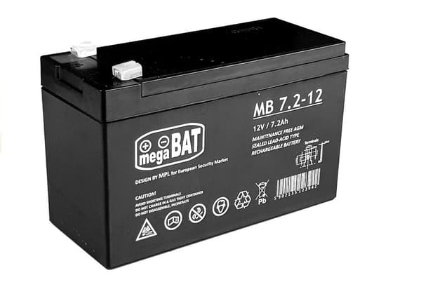 Lean Sport Genopladeligt batteri til bil på 12V 7.2AH batteri