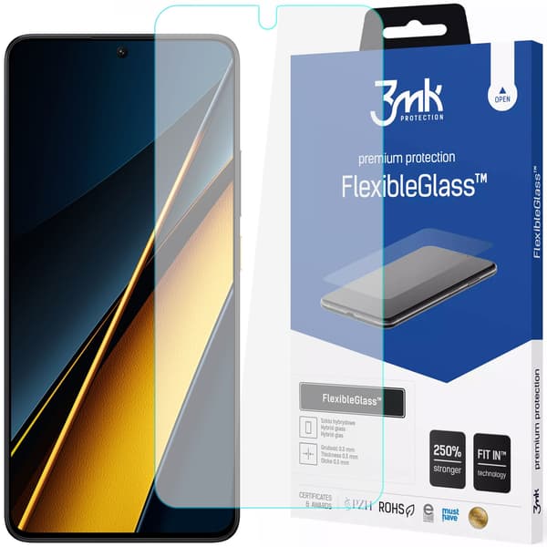3MK FLEXIBLEGLASS POCO X6 PRO 5G HYBRID GLAS
