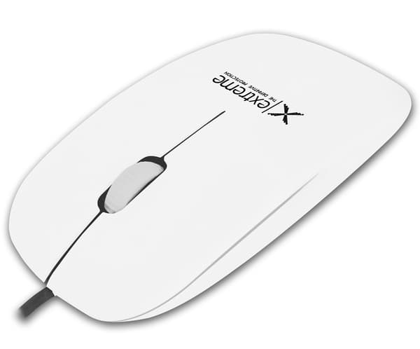 EXTREME USB-C TRÅDBUNDEN 3D OPTISK MUS LACERTA VIT
