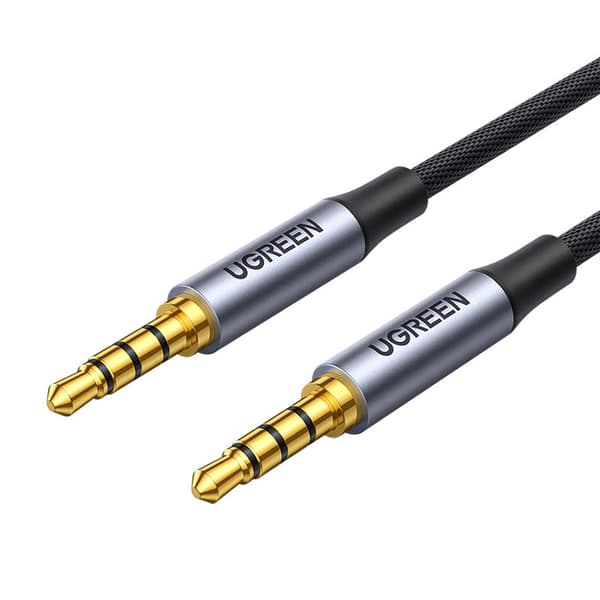 Ugreen Jack-kabel 3,5 mm AUX UGREEN 1,5 m (grå)