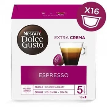 Kaffekapslar Nescafe Dolce Gusto Espresso 16st