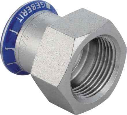 Geberit Connector Mapress Edelstahl GW 15mm x 1/2\" (31802)