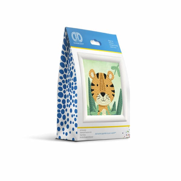 Diamond Dotz Skovtiger Diamant Tiger Mosaik DD1052F