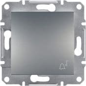 Schneider Electric Trykknapklokke Aspora Uden Ramme Stål (EPH0800162)