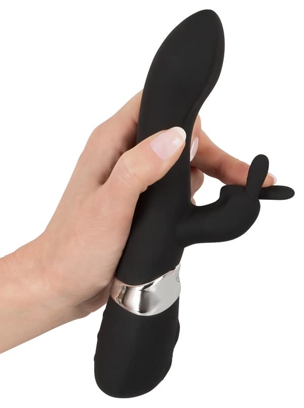 Multifunktionel vibrator med klitorismassager 21c