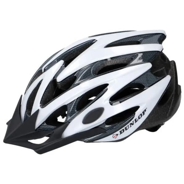 Dunlop - MTB R. S Cykelhjelm (Hvid-sort)