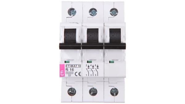 Teholiitin 3P B 16A 10kA AC ETIMAT10 002125716