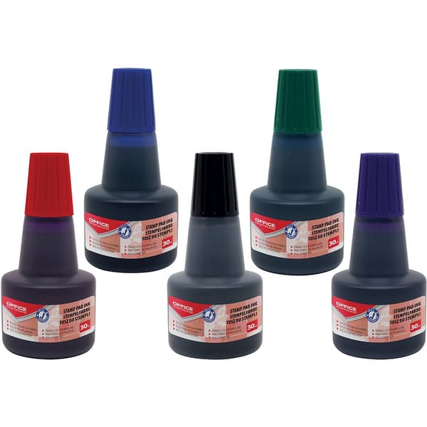 Office Products Offfice Products Blæk, 30ml, rød