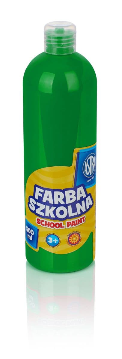 Skolemaling flaske 500ml grøn ASTRA